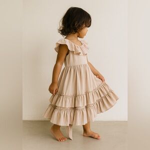 chinese dress ladies Nellie | Bailey's Blossoms | Infant - Toddler | Ruffle Maxi Dress main image 0